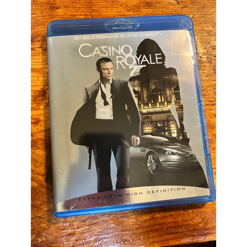 Casino Royale Blu-ray 2007 James Bond 007 Daniel Craig Sony Pictures PG-13